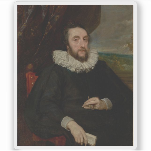 Adesivo A. van Dyck - Thomas Howard, segundo Earl of Arund (Frente)