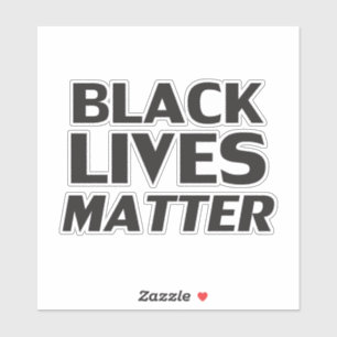 Adesivo A vida negra é negra