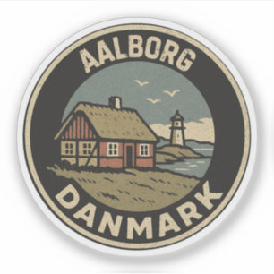 Adesivo Aalborg, Dinamarca Danmark