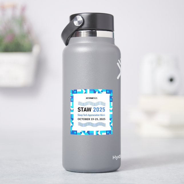 Adesivo AAST 2025 STAW Sticker (HidroFlask)