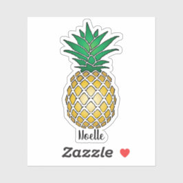 Adesivo Abacaxi Amarelo, seu nome