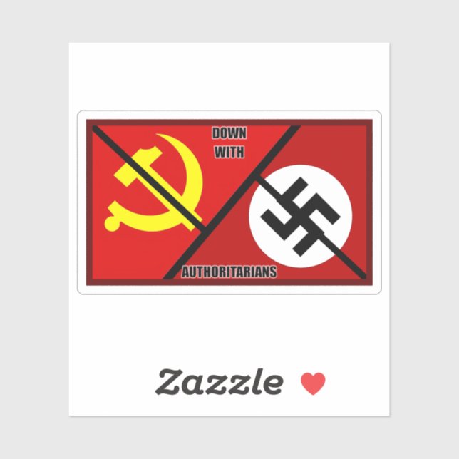 Adesivo Abaixo Com Autoritários (Folha)