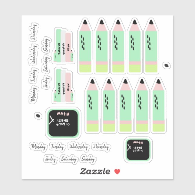 Adesivo Abastecimento de melancia de volta ao professor es (Folha)