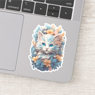 Adesivo Abate de Gato Floral de Cinto Aquático