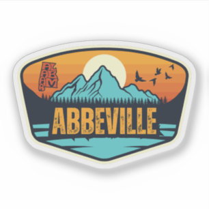 Adesivo Abbeville, Alabama