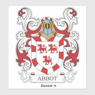 Adesivo Abbot Family Crest