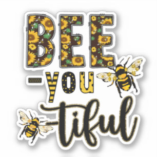 Adesivo Abeille Você Ti Ful Abelhas Girassóis