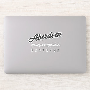 Adesivo Aberdeen "Silver City com as areias dos Ouros"