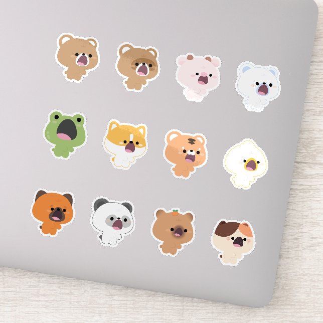 Adesivo Abertura da Boca dos Animais (Detalhe)