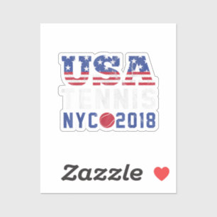 Adesivo Abertura Tênis US New York 2018