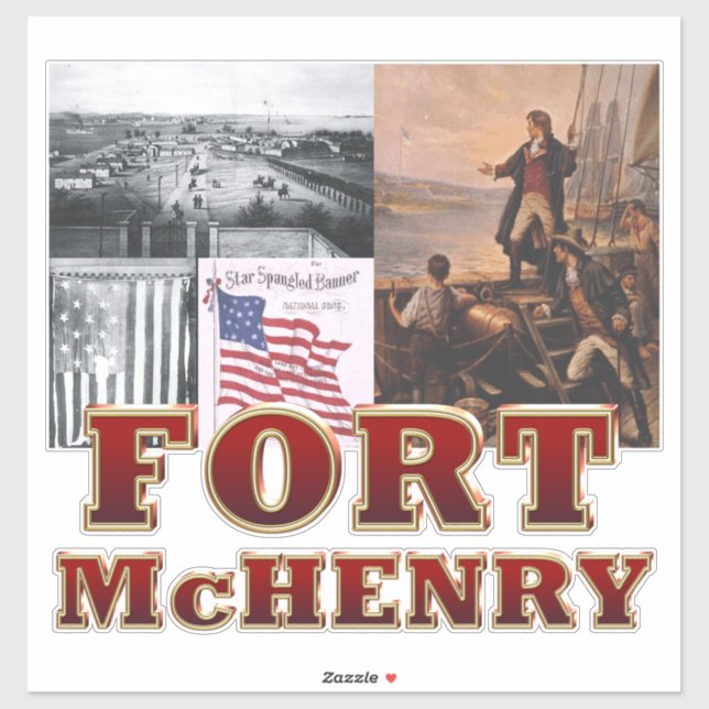 Adesivo ABH Fort McHenry (Folha)
