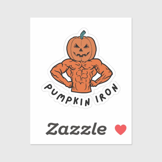 Adesivo Abóbora de Ferro  (Folha)