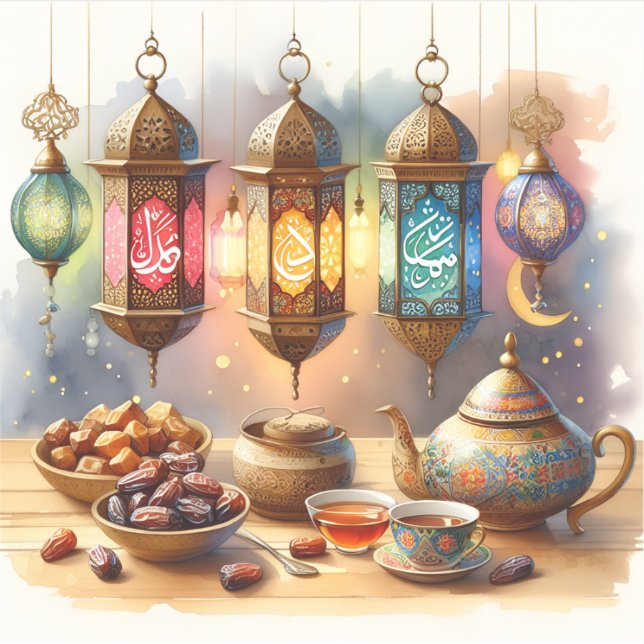 Adesivo Abrace o espírito do Ramadã (Frente)