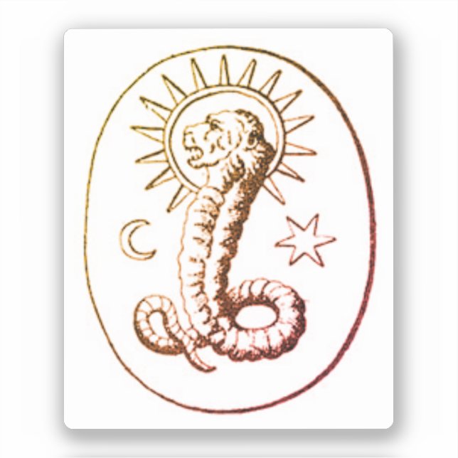 Adesivo Abraxas - Demiurge (Frente)