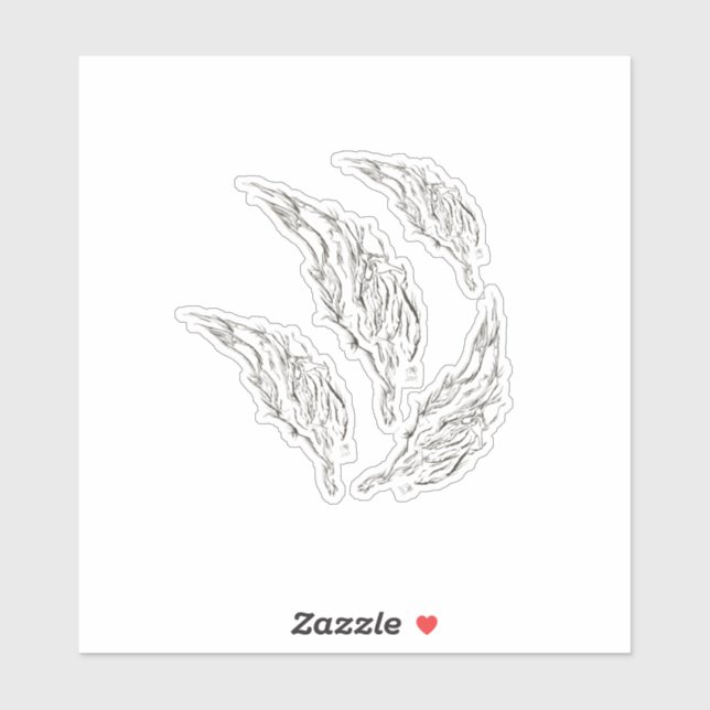 Adesivo abstract (Folha)