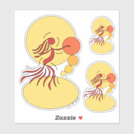 Adesivo Abstrato Dancer