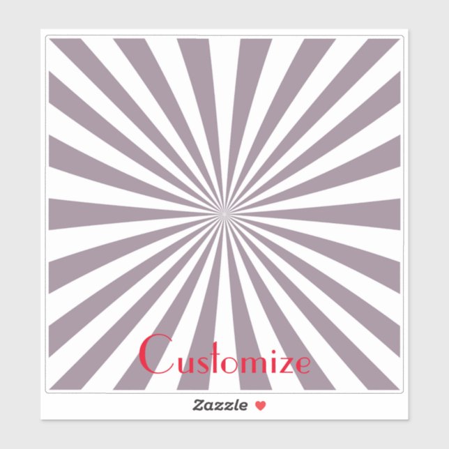 Adesivo Abstrato Starburst Thunder_Cove (Folha)