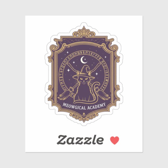 Adesivo Academia Medíocre - Paixão de Bruxas na Escola de  (Folha)