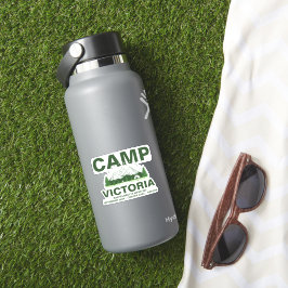 Adesivo Acampamento Floresta Verde Despedida de Solteira P