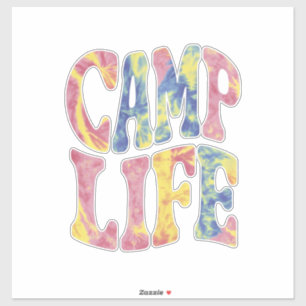 Adesivo Acampamento Meninas de Verão Vida de Acampamento T