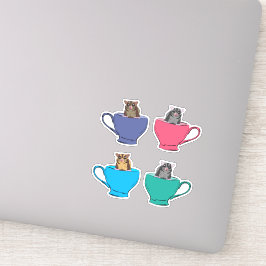 Adesivo Aceleradores de Açúcar na Cuada das Copas de Chá