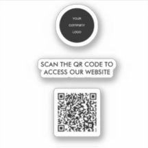 Acesso ao site do logotipo do código QR