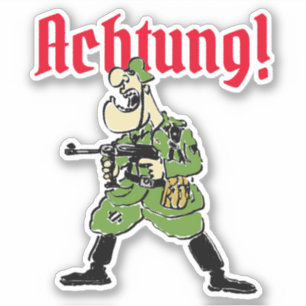 Adesivo Achtung!