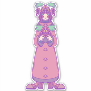 Adesivo Acorn Girl