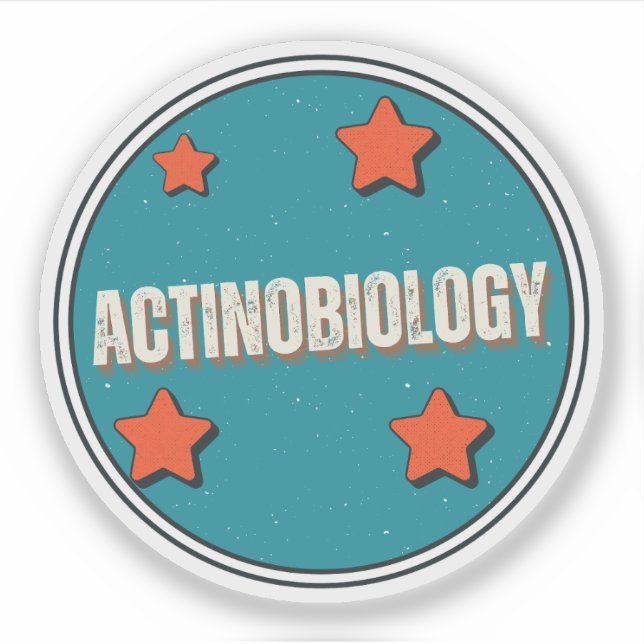 Adesivo Actinobiologia (Frente)