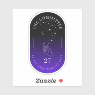 Adesivo Adam Boqvist Back Twilight Sticker