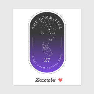 Adesivo Adam Boqvist Back Twilight Sticker