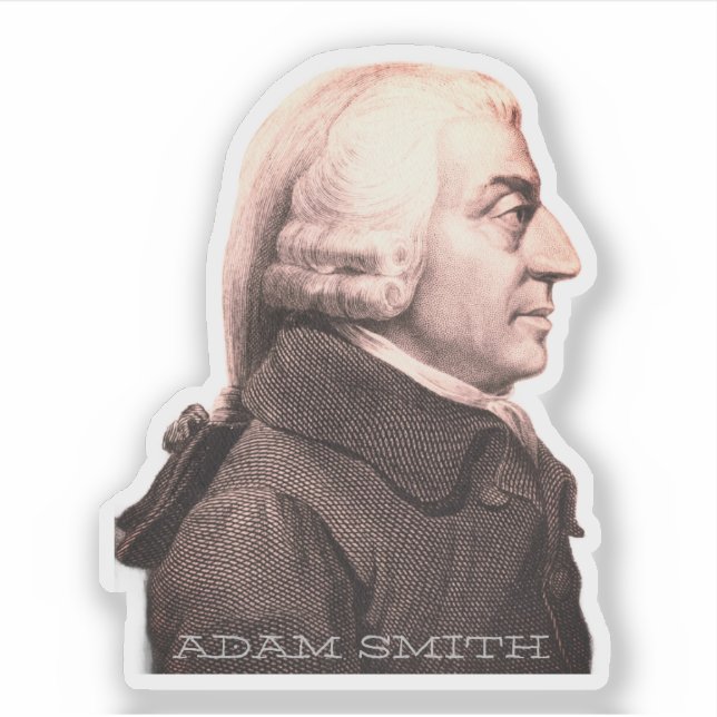 Adesivo Adam Smith (Frente)