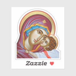 Adesivo Adesiva Virgem Maria Theotokos