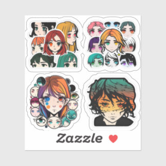 Adesivo "adesivos de anime" "o que" "adesivo de anime