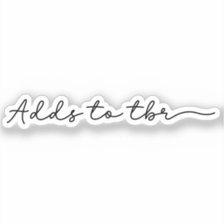 Adesivo Adiciona ao TBR
