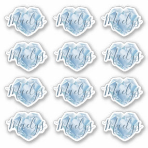 Adesivo Adicionar Monograma Ou Nome Bestial Diamond Diamon