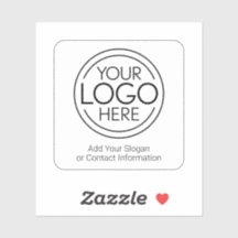 Adicione seu logotipo corporativo moderno minimali