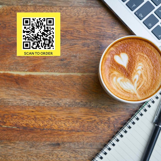 Adesivo Adicione sua própria verificação de código QR para (Criador carregado)