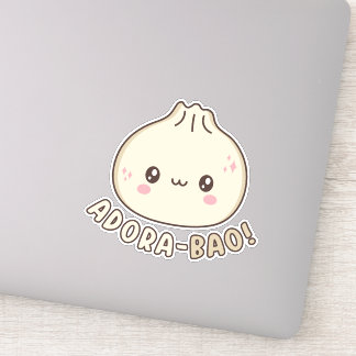Adesivo Adora-Bao Cute Kawaii Bao Dumpling Pun Lover
