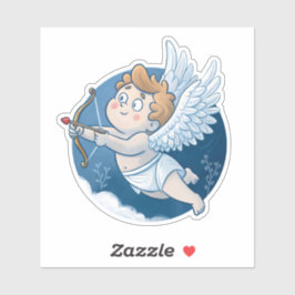 Adesivo Adorable Cupid Valentine’s Day