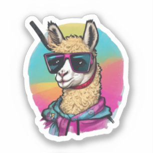 Adesivo Adorne seus pertences com decais de Llama Vinyl