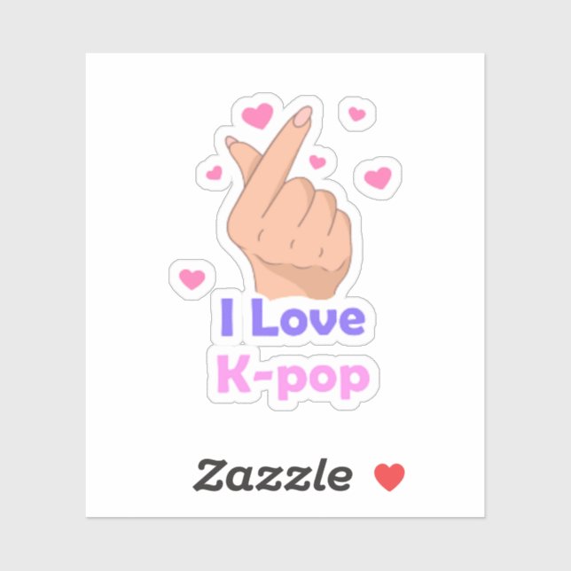 Adesivo Adoro Kpop Vinyl Sticker (Folha)