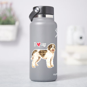 Adesivo Adoro o meu Lagotto Romagnolo Vinyl Sticker