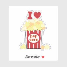 Adesivo Adoro Popcorn Sticker