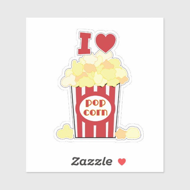 Adesivo Adoro Popcorn Sticker (Folha)