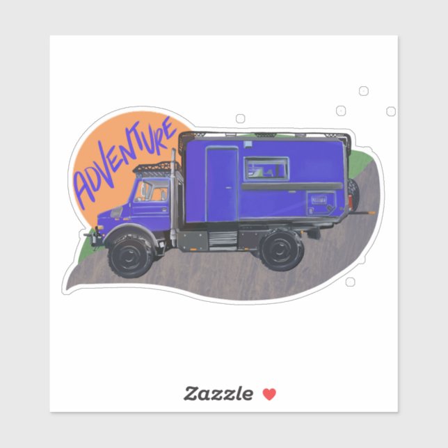 Adesivo Adventure Overland Sticker (Folha)