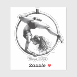 Adesivo Aerial Hoop Lyra