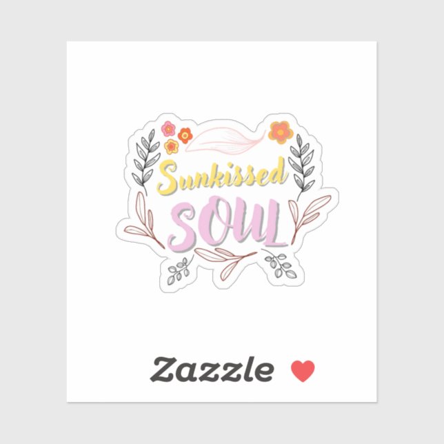 Adesivo Aesthetic Quote Sticker  (Folha)