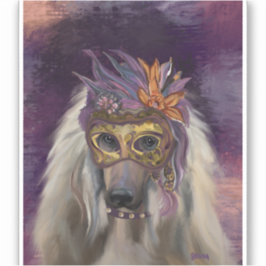 ADESIVO AFGHAN HOUND