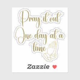 Adesivo Afirmação de Oração